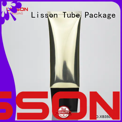 super makeup cosmetic tube luxury coating Lisson Tube Package company
