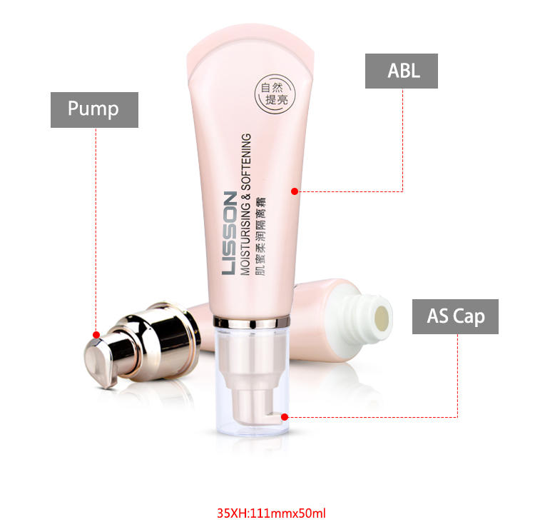 Lisson facial airless pump bottles barrier for lotion-2