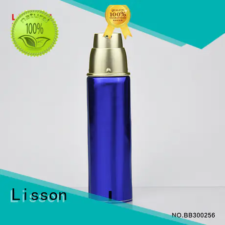 pump tops for bottles metallized Lisson Brand lotion pump