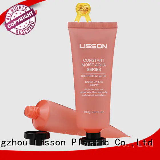 Lisson sealed wholesale lotion squeeze tubes at discount for packing