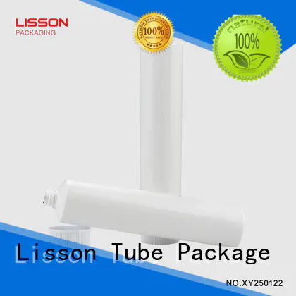 hemisphere top plastic tubes with screw caps Lisson Tube Package Brand
