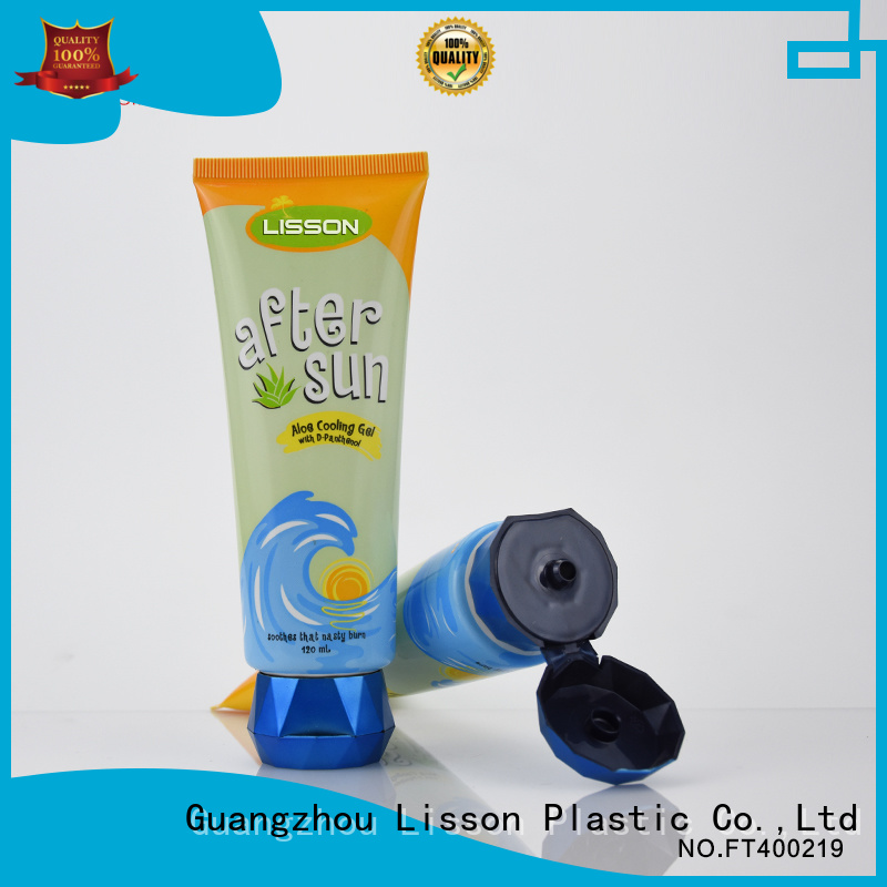 Lisson free sample tube packaging free design for cleanser