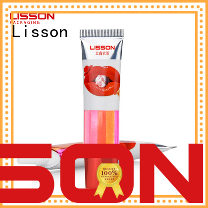 Lisson dual chamber sunscreen tube for wholesale for makeup