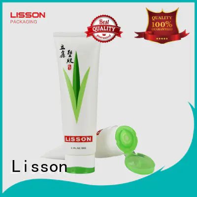Lisson Brand big double matte green cosmetic packaging