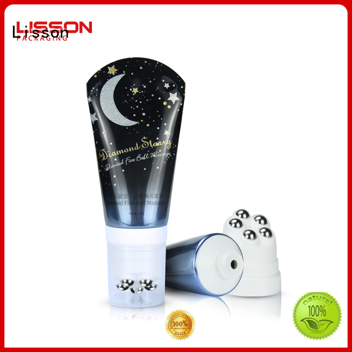 Lisson free design cosmetic dispensing tubes therapy for lotion