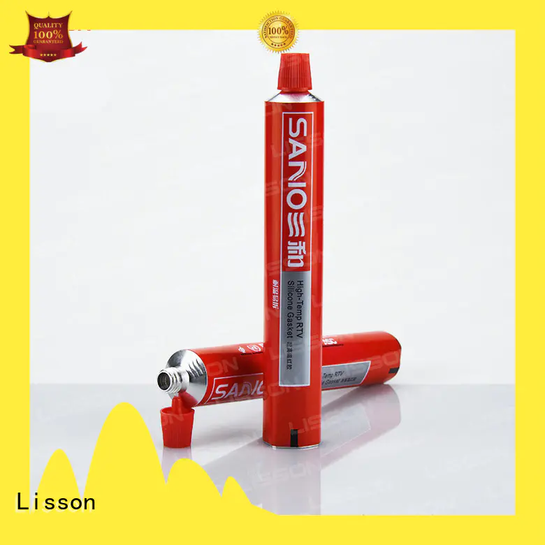 Lisson aluminium aluminum collapsible tubes at discount for lotion