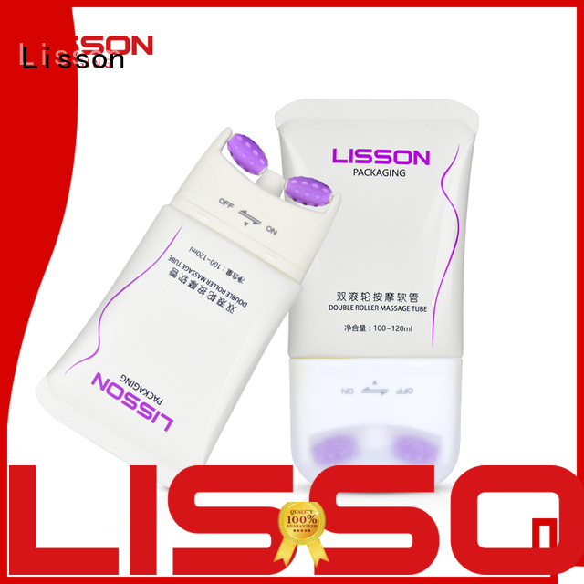 Lisson aluminium covered plastic tube packaging double for packaging