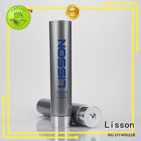 Lisson metal switch squeeze tubes for cosmetics therapy for skin care