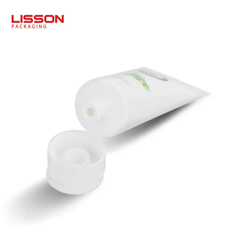 Wholesale Empty 100ml 120ml Sugar Cane Tube Flip Cap for Cosmetics-Lisson Packaging