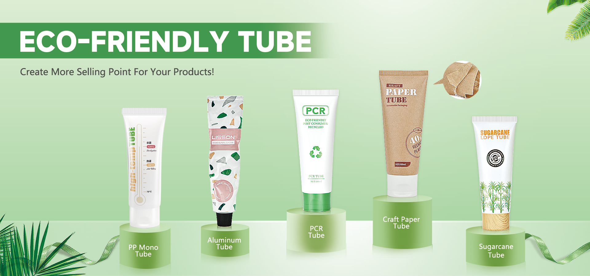 eco squeeze tubes