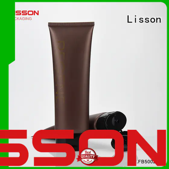 cosmetic plastic tube manufacturers cotton head for sun cream Lisson