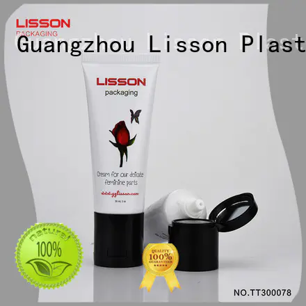 plastic cosmetic tubes eye-catching design for makeup Lisson