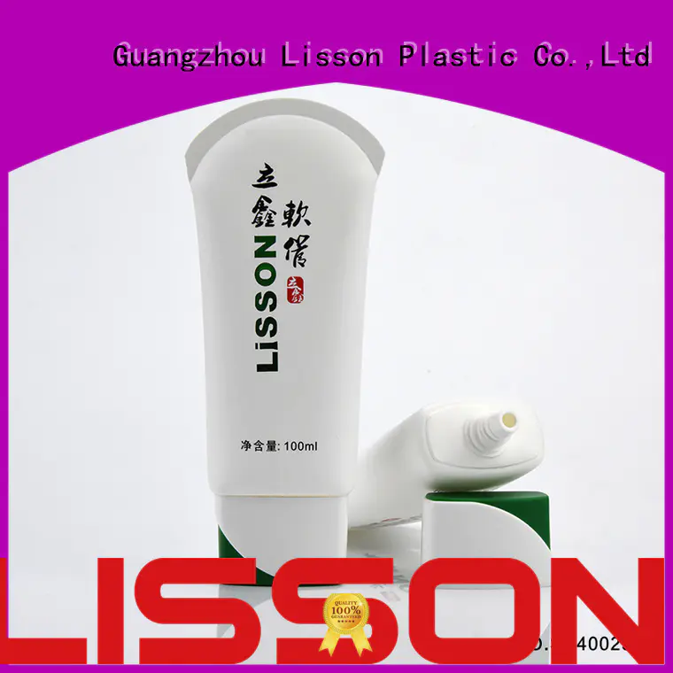 Lisson free sample plastic lotion tubes wholesale for lip balm
