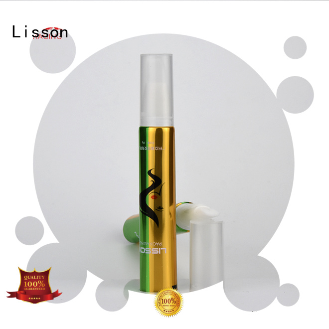applicator round lip balm containers acrylic for cosmetic Lisson