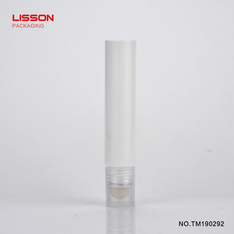 D19 empty round  make up tube with flocking applicator