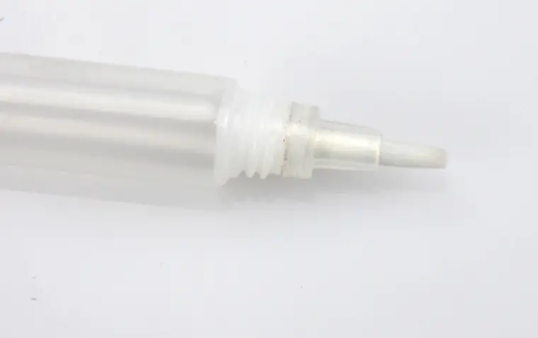 cream cosmetic tube oval Lisson company