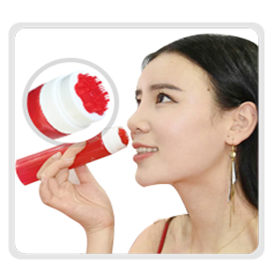 eye-catching design cosmetic tube cotton head for sun cream Lisson