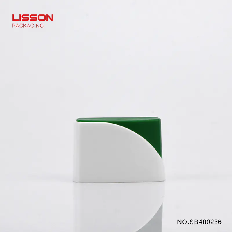 custom shape green cosmetic packaging wholesale for storage