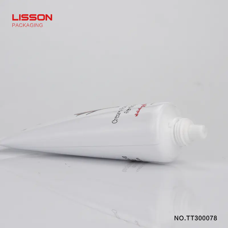 dual chamber sunscreen tube cotton head for sun cream Lisson