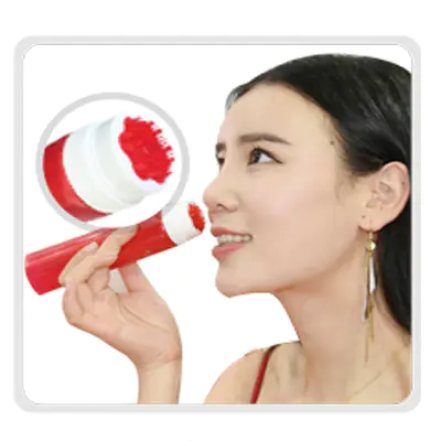 Hot plastic cosmetic tube blusher super Lisson Brand