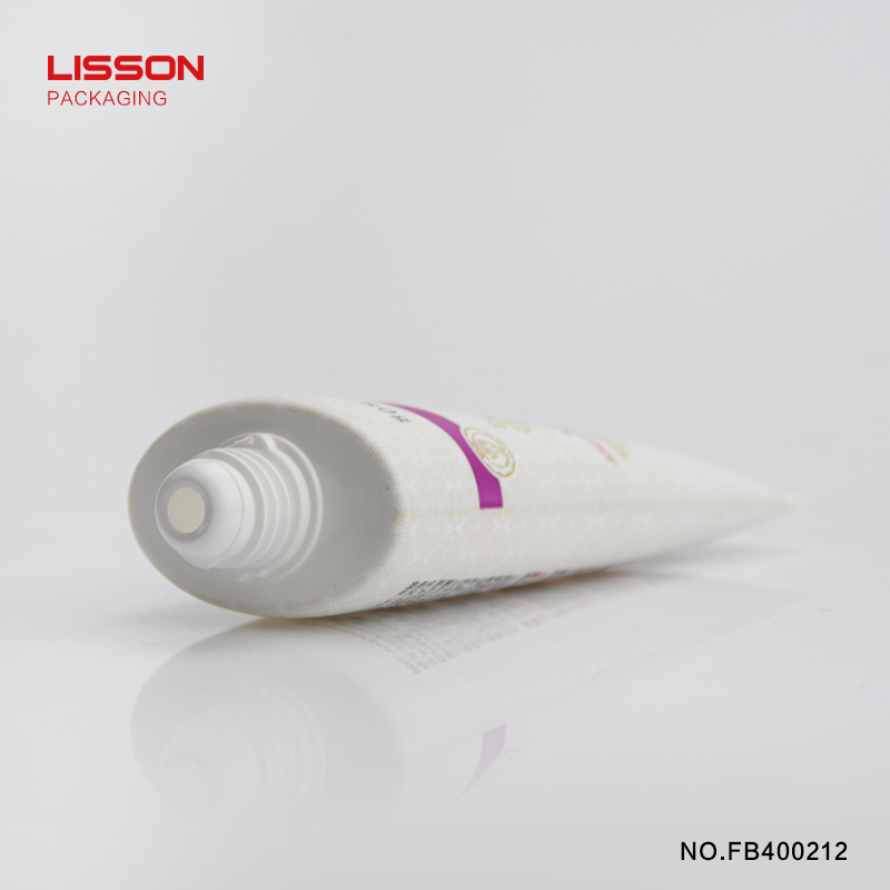 Lisson high quality cosmetic tube with flip cap custom for lotion-2
