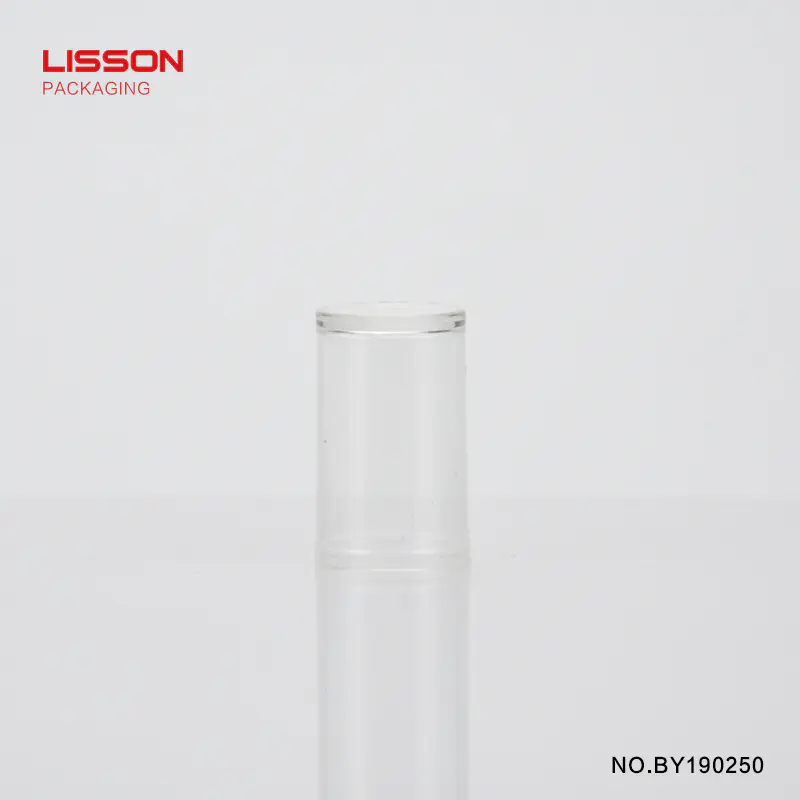 Lisson 30ml empty round airless pump ABL cosmetic tube packaging