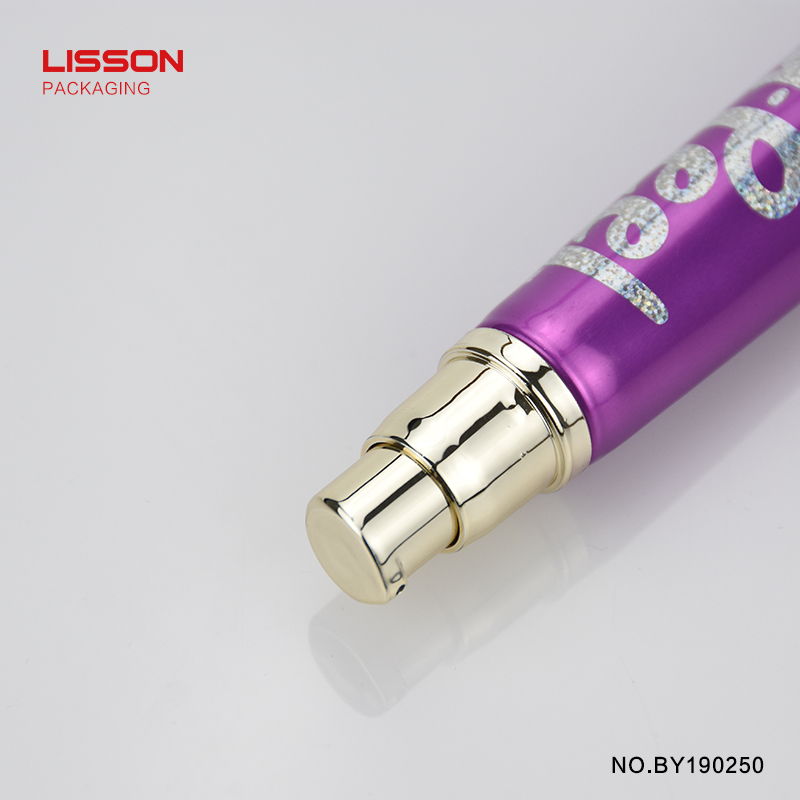 packaging airless pump bottles cosmetic facial for cosmetic Lisson