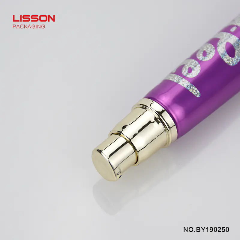 Lisson Brand aluminum lotion pump plastic factory