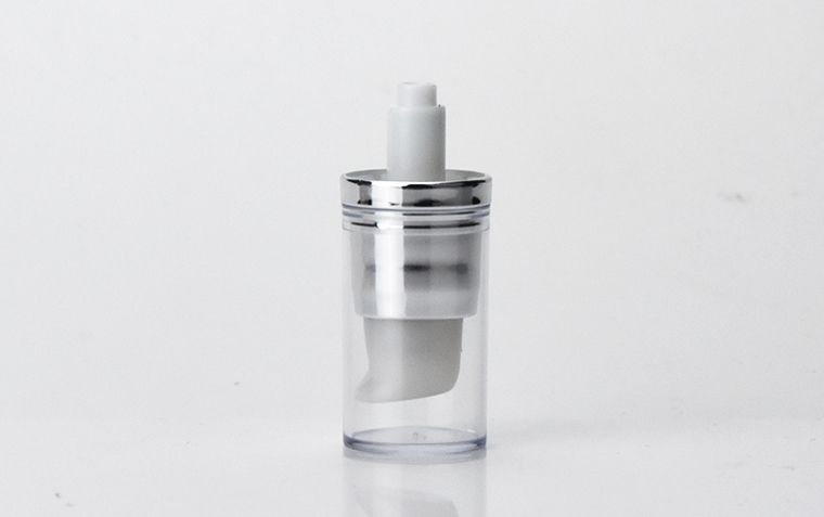 transparent pump tops for bottles laminated for cosmetic Lisson-12