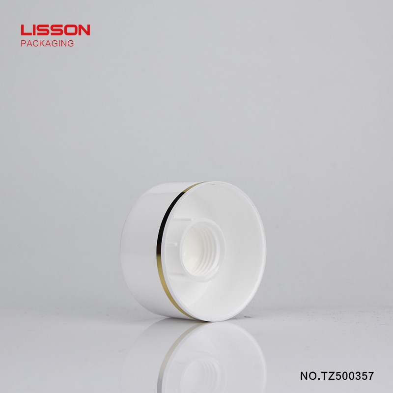 Lisson tooth-paste tube screw cap free design for facial cleanser