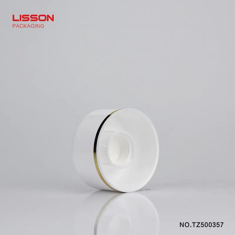 Lisson tube packaging silver plating for facial cleanser