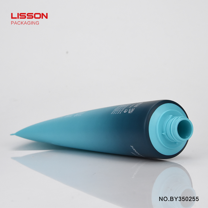 Lisson airless pump bottles clear for cleanser-1