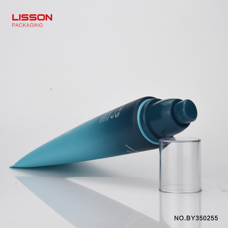 Lisson airless pump bottles clear for cleanser-5
