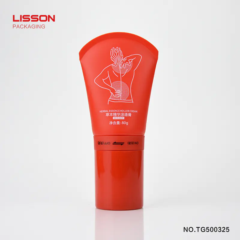 Lisson screw cap plastic tubes with caps moisturize for packaging
