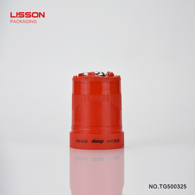 Lisson double rollers cosmetic tube oval