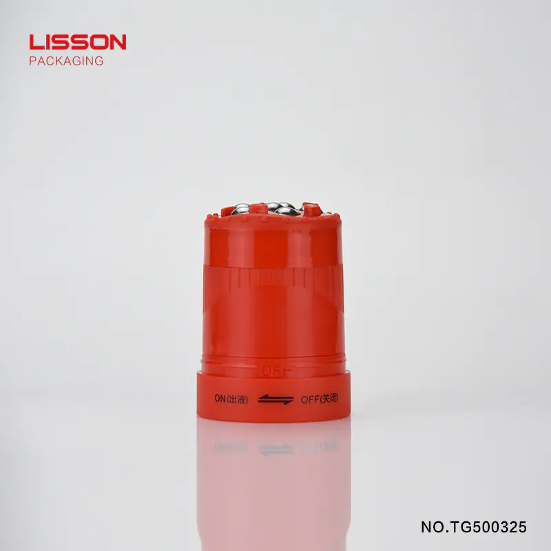 screw cap plastic tube containers metal switch scraping for cleaner