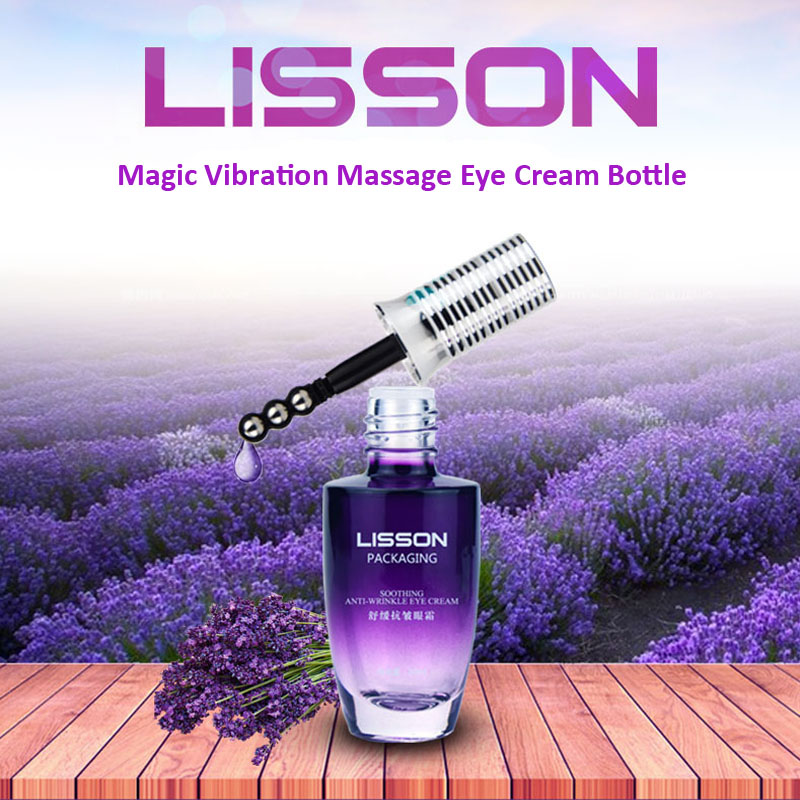 Vibrator cosmetic bottle