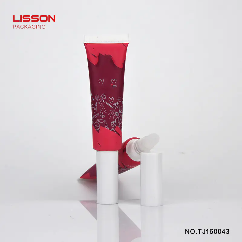 embossed lip gloss tube wholesale