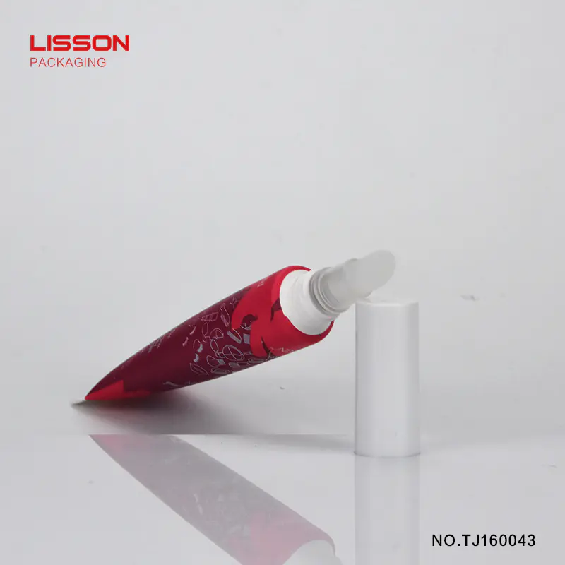 Wholesale Lip Gloss Tubes OEM Red Lip Gloss container