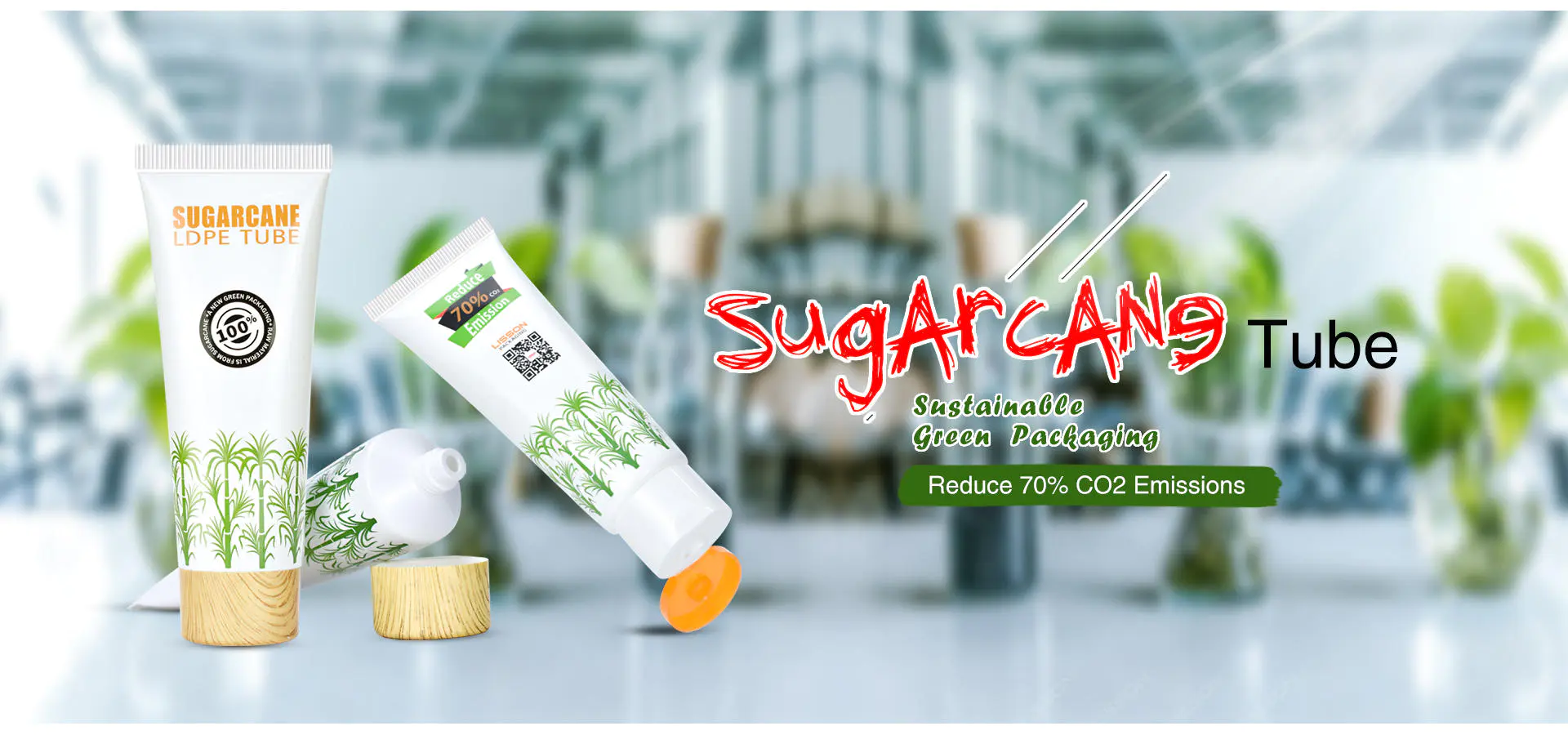Lisson sugarcane squeeze tubes enhance your brand value