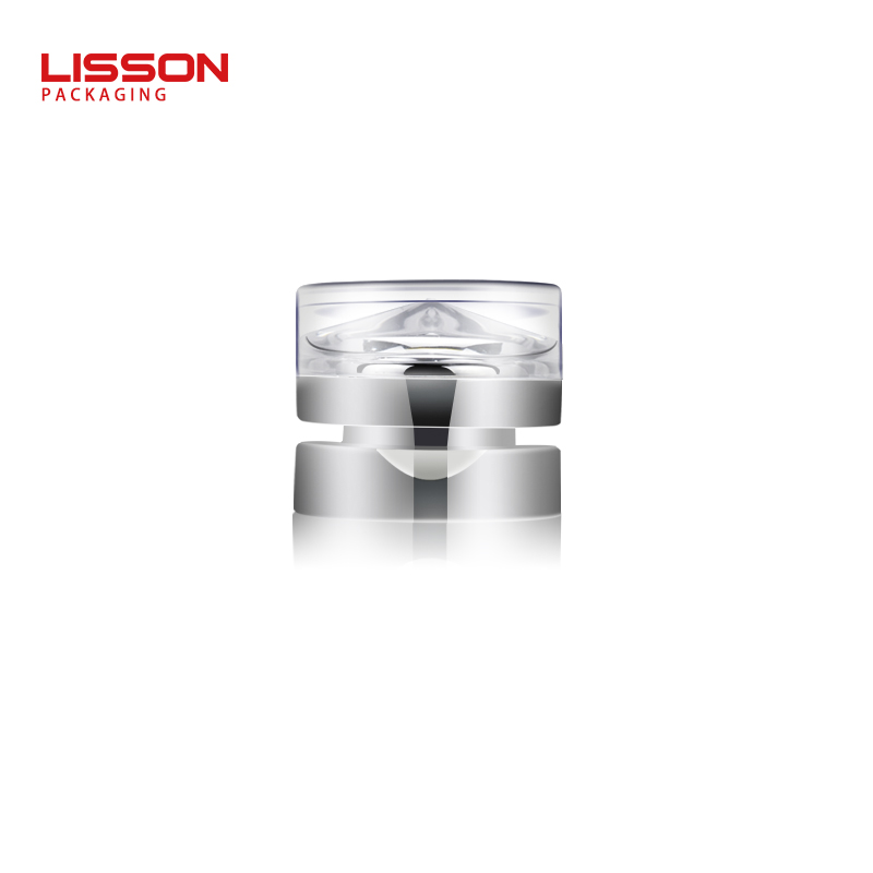 Cosmetic Acrylic Teardrop Flip-Top Soft Tube