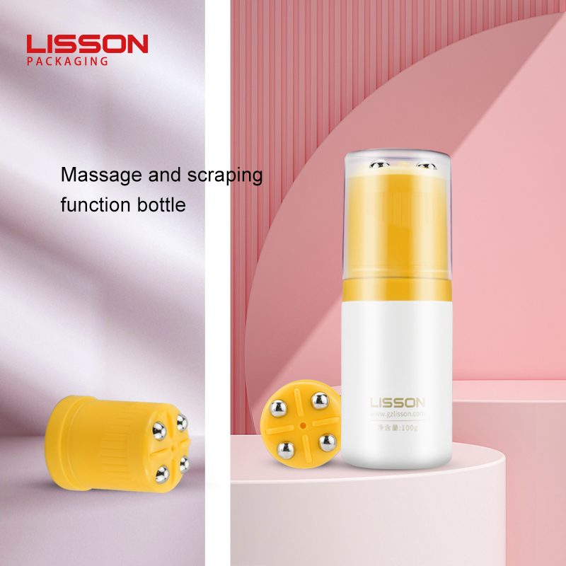 4 Stainless Steel HDPE Cosmetic Bottle