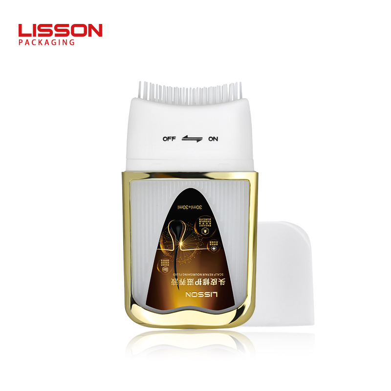 double orifice comb applicator bottle