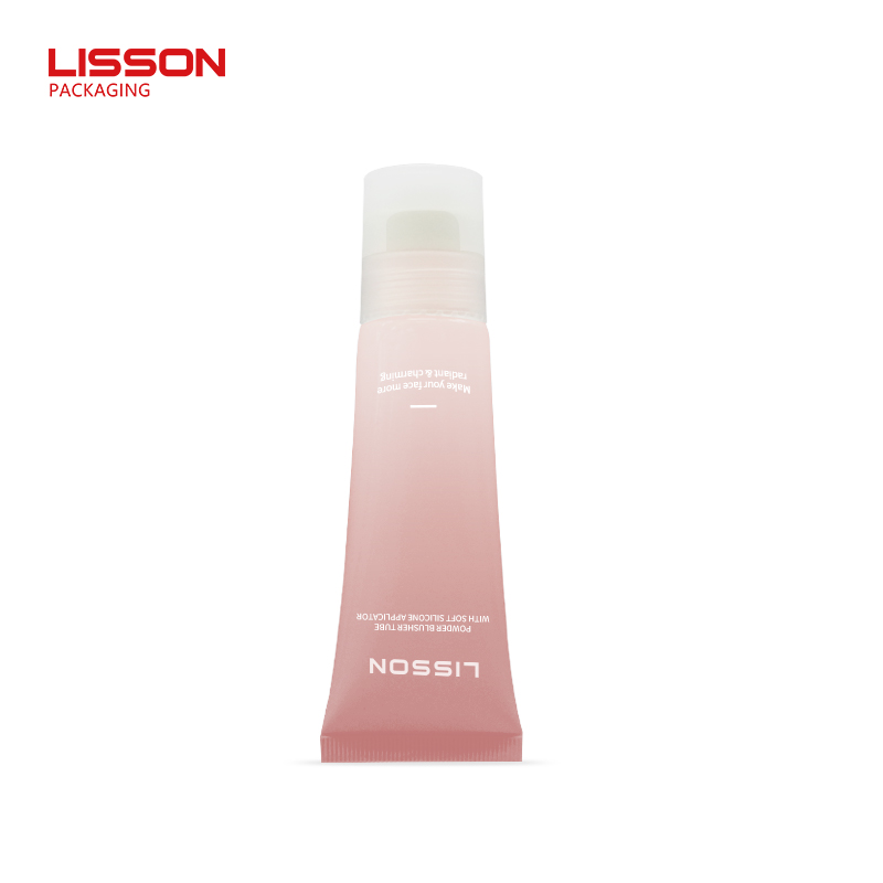 Zero-Degree Silicone Tip Makeup Blush Tube Packging