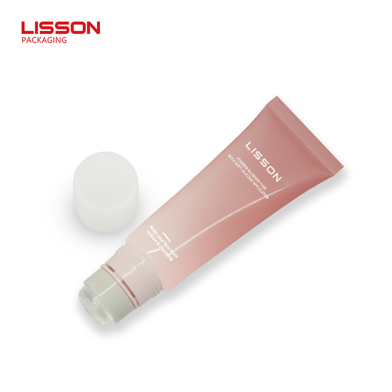 Zero-Degree Silicone Tip Makeup Blush Tube Packging