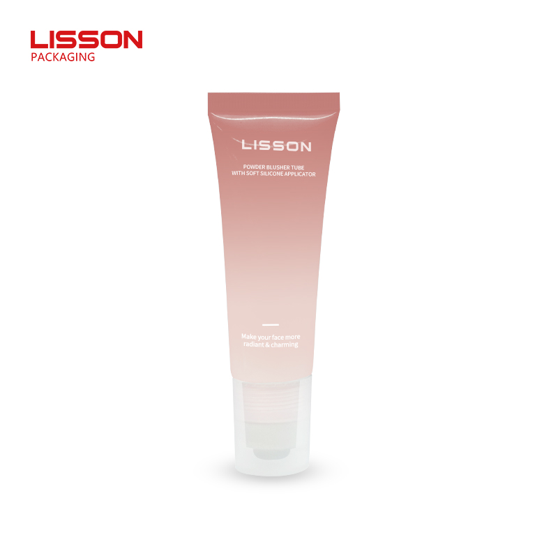 Zero-Degree Silicone Tip Makeup Blush Tube Packging