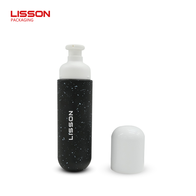 Black Dropper Glass Bottle and Jar Set