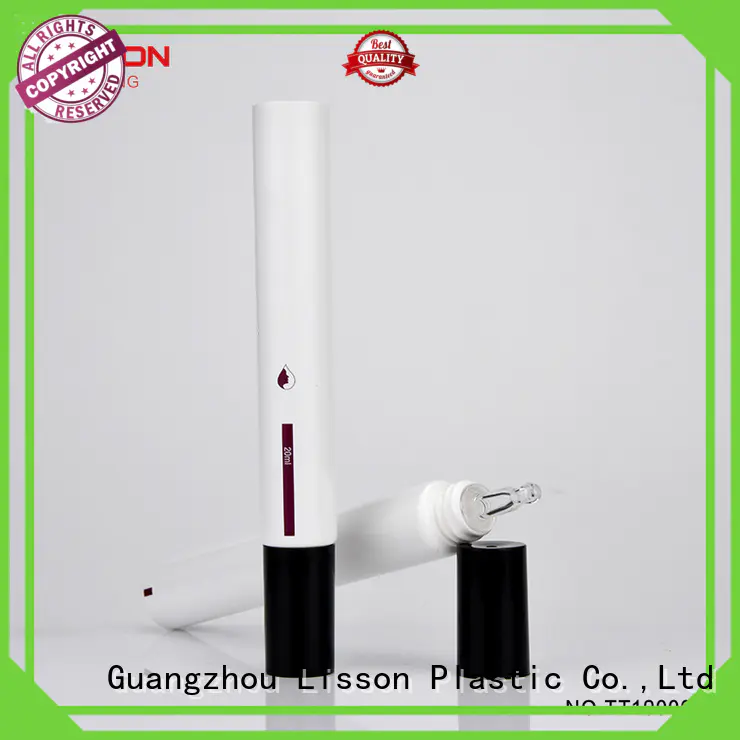 15ml white plastic tube with acrylic dropper applicator