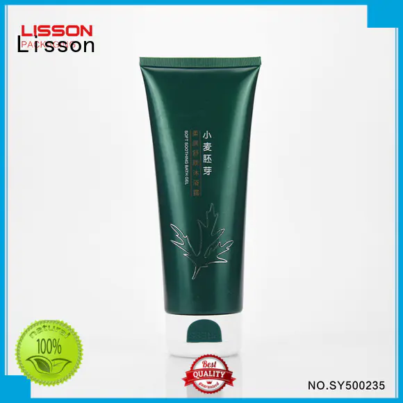 Lisson durable green cosmetic packaging by bulk for storage