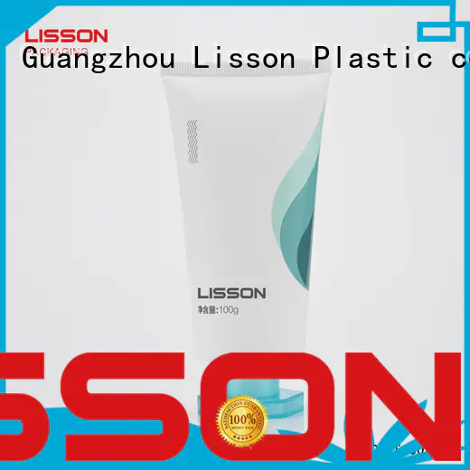 facial tube Lisson Brand bottles with flip top caps